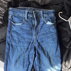 High-waisted jeans from AEO